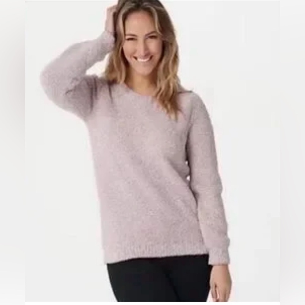 Barefoot Dreams CozyChic® Raglan Crewneck Sweater – Size M